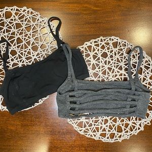 Set of Two Mudd Bralettes